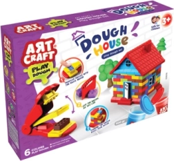 Set Art craft per modellare: casetta colorata