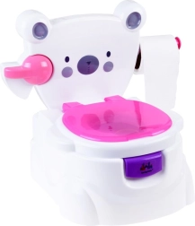 Vasino interattivo per bambini 3 in 1 con suono – Rosa