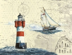 Puzzle 2000 pezzi – velieri e faro RAVENSBURGER