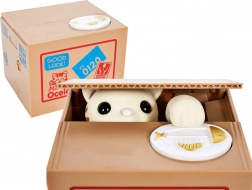 Salvadanaio interattivo con gattino che ruba le monete