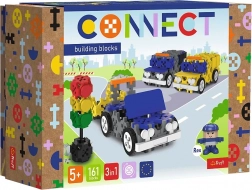 Set di costruzioni Connect 3in1 – veicoli di soccorso, 161 pezzi