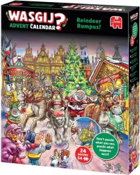 calendario dell’avvento puzzle WASGIJ renne scatenate 24×54 pezzi