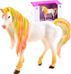 Figura di unicorno con criniera arcobaleno – Unicorno