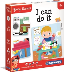 Clementoni Young Learner: ce la faccio – puzzle per bambini 6×4 pezzi