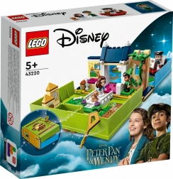 LEGO Disney 43220 Peter Pan e Wendy e il loro libro fiabesco di avventure