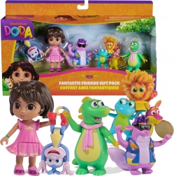 Dora l’esploratrice – set regalo Fantastic Friends, 5 figurine