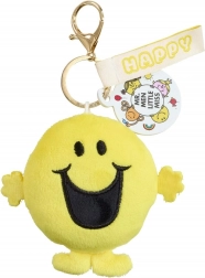 Portachiavi in peluche MR. MEN LITTLE MISS – MR. HAPPY