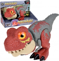 Dinosauro Tirannosauro Rex con parti mobili ed effetti sonori e luminosi