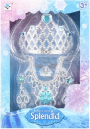 Set di bellezza con corona per bambini