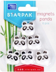 Magneti panda 6 pz