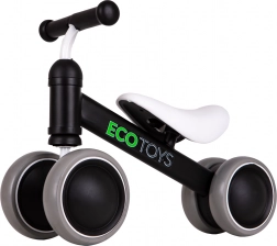 bicicletta senza pedali mini per bambini ECO TOYS, nera