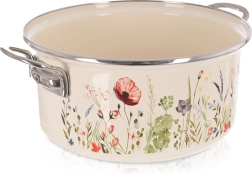 Pentola smaltata color crema Maki 26 cm, 5 l