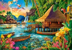 Puzzle 1000 pezzi Isola tropicale