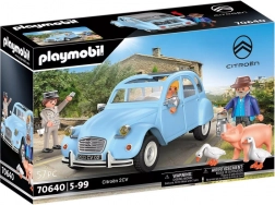 Playmobil Citroën 2CV – iconica auto retrò con personaggi e accessori