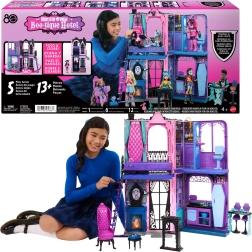Monster High Boo-tique Hotel – casetta hotel spettrale pieghevole con mobili e accessori