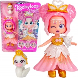 KookyLoos figurina Princess Swan Fantasy con accessori