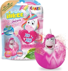 Inkee bomba frizzante da bagno con sorpresa – unicorno