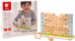 Gioco di equilibrio in legno gallina caduta CLASSIC WORLD, 44 pezzi