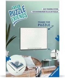 Ravensburger cornice per puzzle My Puzzle Friends 49 × 36 cm – bianca