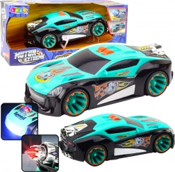 Auto da corsa con razzo Effetti luminosi e sonori