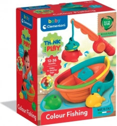 Gioco logico pesca con canna magnetica e barchetta CLEMENTONI
