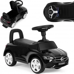 Auto a spinta Mercedes C CLASS volante interattivo suona nero