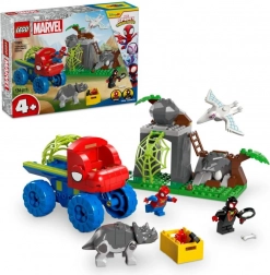 Set LEGO MARVEL SPIDEY – Missione di salvataggio della squadra con fuoristrada dino