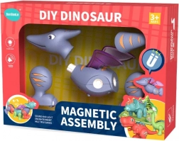 Set di costruzione magnetico pieghevole pterosauro
