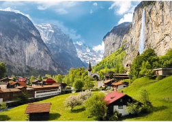 Puzzle 3000 pezzi – Lauterbrunnen, Svizzera TREFL