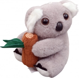 Ciondolo di peluche Koala con moschettone 12 cm