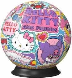 Puzzle 3D sfera Hello Kitty EasyClick