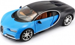 Modello da collezione BUGATTI Chiron 1:24 blu‑nero