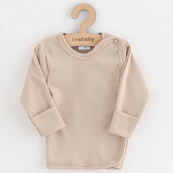 camiciola per neonati New Baby Classic II beige chiaro