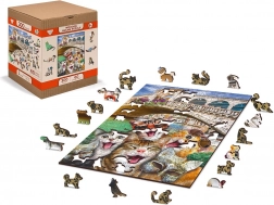 Puzzle in Legno Gattini a Venezia 2v1