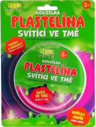 Plastilina magica GLUMI che brilla al buio