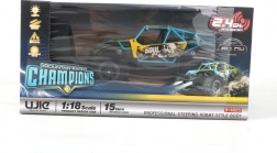 auto fuoristrada RC 1:18 giallo