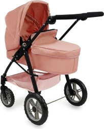 Passeggino per bambole 2 in 1 rosa