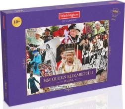Puzzle Sua Maestà Elisabetta II - collage 1000 pezzi