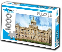 Puzzle Museo Nazionale Praga 1000 pezzi