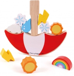 Gioco di equilibrio in legno Meteo BIGJIGS TOYS