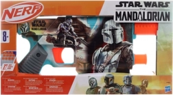 Nerf Star Wars The Mandalorian pistola con caricatore e 12 dardi