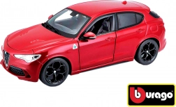 Bburago 1:24 Alfa Romeo Stelvio rosso 18-21086R