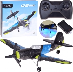 Aereo RC G8 Glider in schiuma EPP con LED e ricarica USB