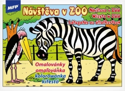 Libri di colorazione per bambini Visita allo ZOO