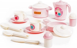 Set da cucina rosa per due persone