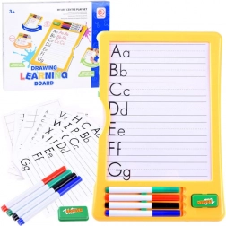 Lavagna didattica con pennarelli per bambini