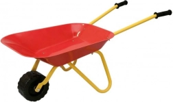 Carriola metallica rossa per bambini Woody