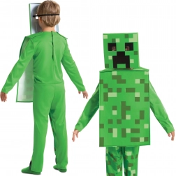 Costume per bambini Creeper dal gioco Minecraft 137–149 cm (10–12 anni)