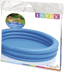 Piscinetta gonfiabile per bambini Intex Crystal Blue 114 × 25 cm
