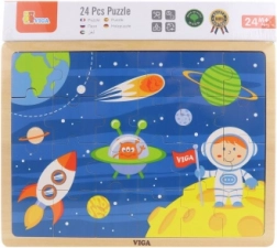 puzzle in legno spazio 24 pezzi VIGA